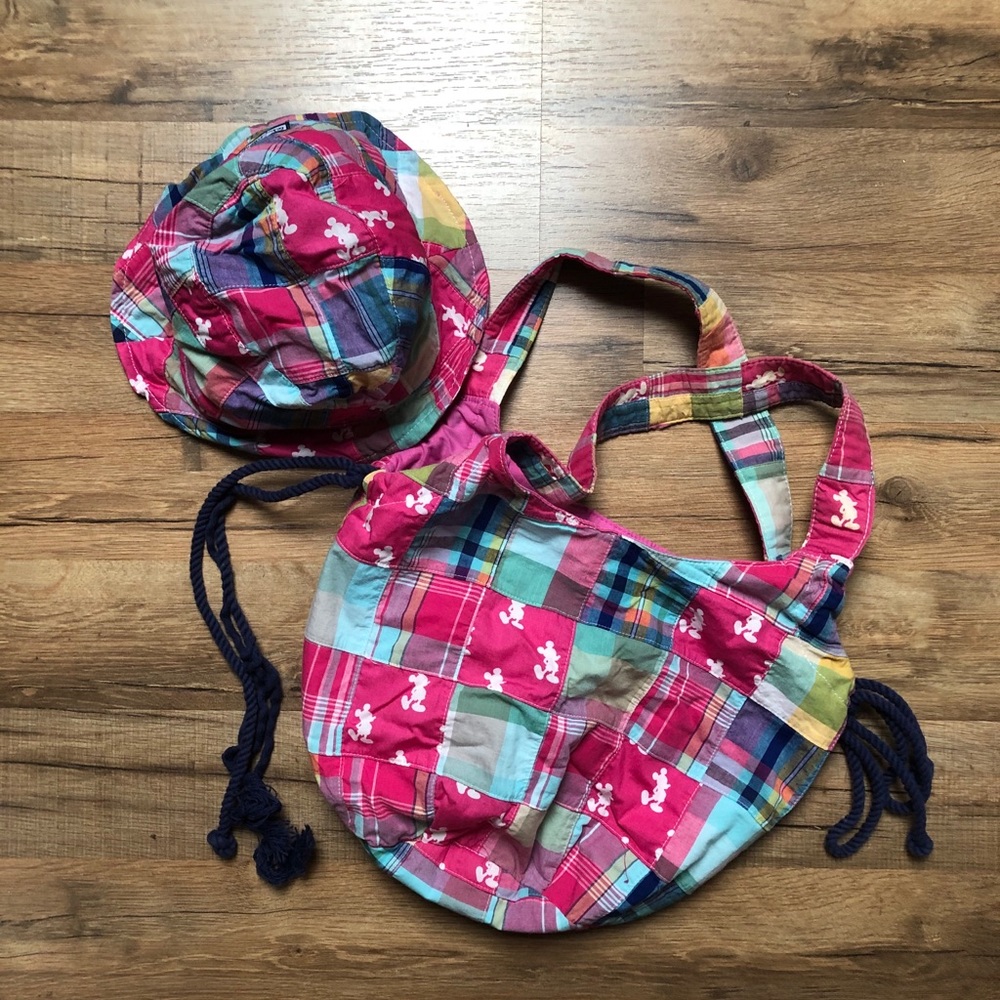 Disney Bag and Bucket Hat